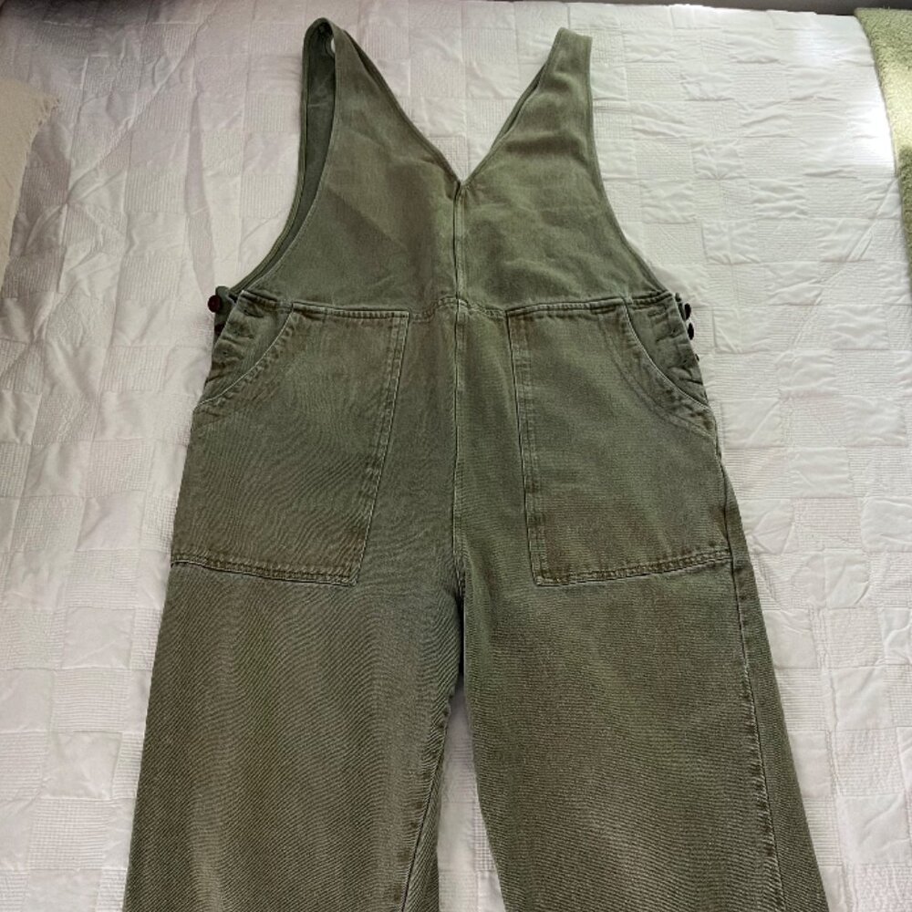 Alex Mill Olive Green Workwear Overalls